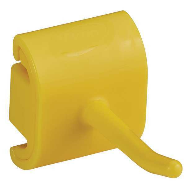 Tool Wall Bracket, 1 5/8 in L, Yellow