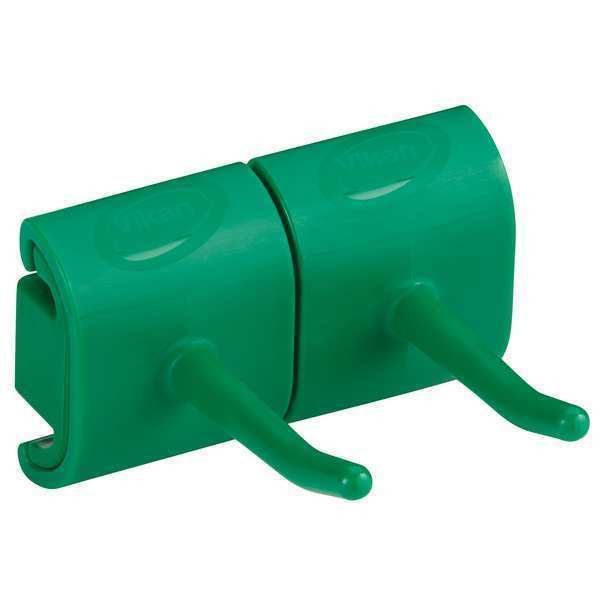 Tool Wall Bracket, 3 1/4 in L, Green