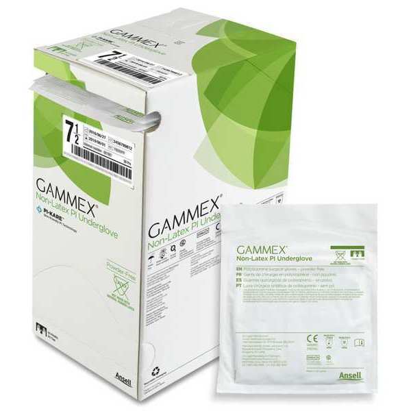 Disposable Gloves, Polyisoprene, Green, S ( 7 1/2 ), 50 PK