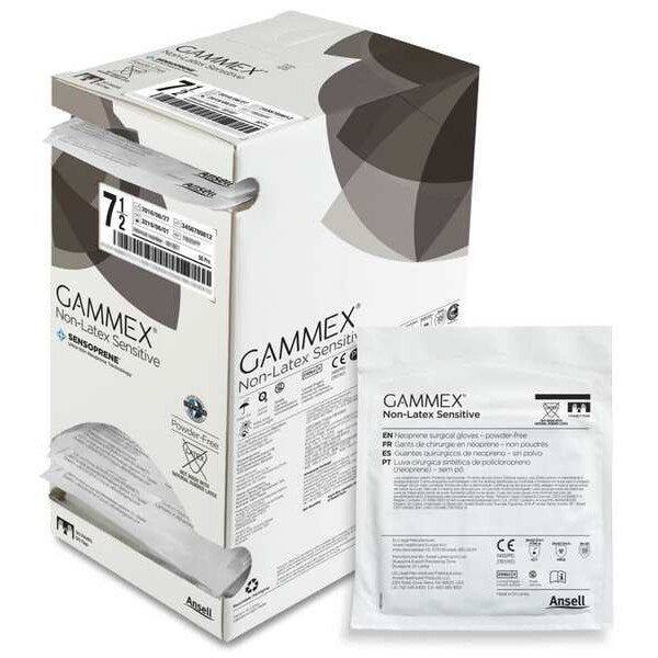 Disposable Gloves, Latex, Beige, S ( 7 ), 50 PK