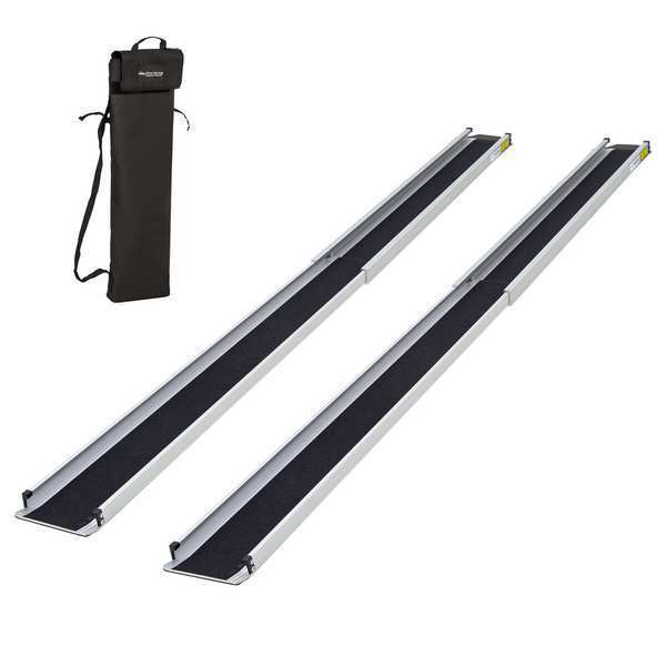 Wheelchair Track Ramp w/Bag, 600 lb Cap.