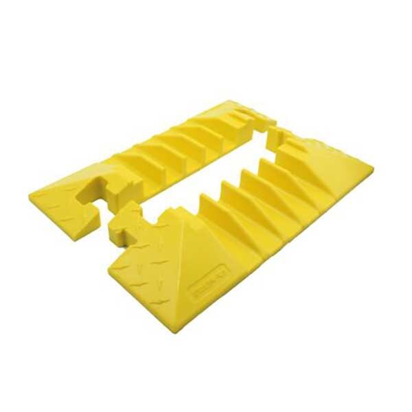 Cable Protector, 5 Channel, 3/8 ft L, 18