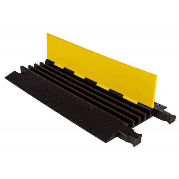 Cable Protector, 4 Channel, 3 ft L, 18