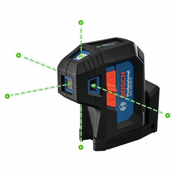 Dot Laser, Interior, Green, 125ft.