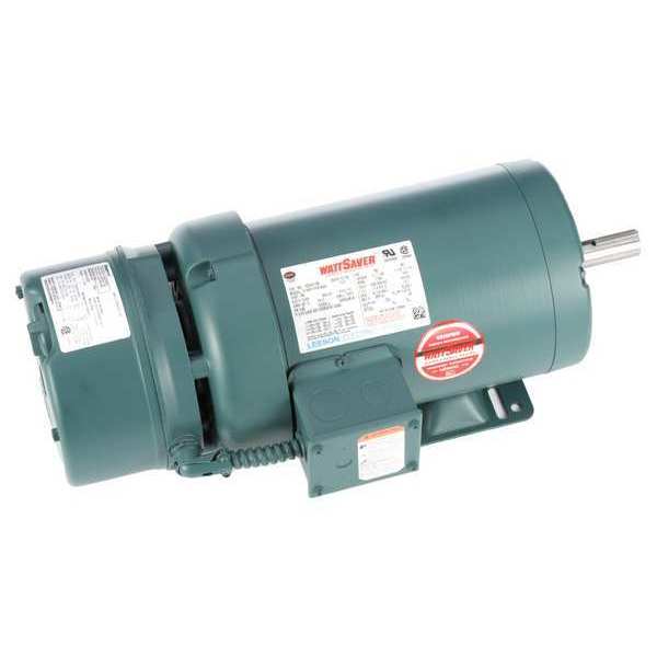 3-Phase Brake Motor, 2 HP, 145 Frame, 208-230/460V AC Voltage, 1,745 Nameplate RPM