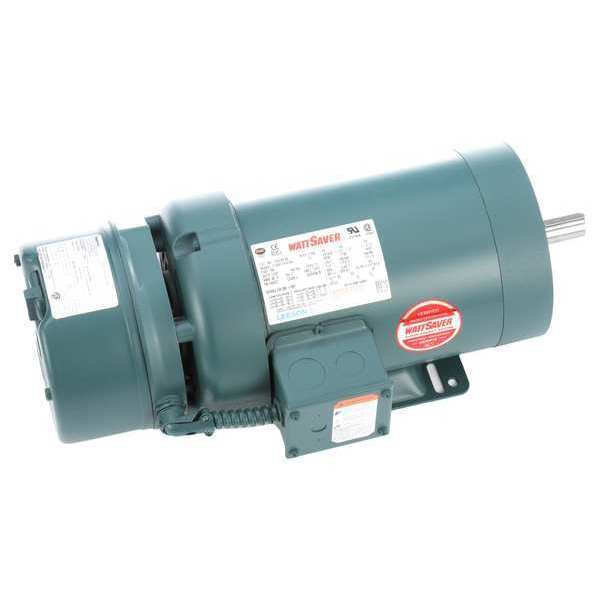 3-Phase Brake Motor, 1 1/2 HP, 145TC Frame, 230/460V AC Voltage, 1,750 Nameplate RPM