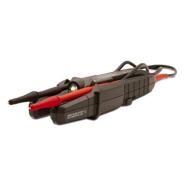 Jaw Clamp Meter, LED, 200 A A, 0.6 in (16mm) Jaw Capacity, CAT IV 600V Safety Rating