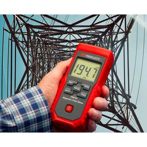Magnetic Field Meter, Single Axis Sensor