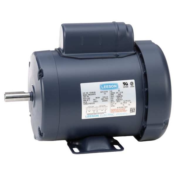 Single Phase TEFC Motors, 3/4 hp, 3450 RPM