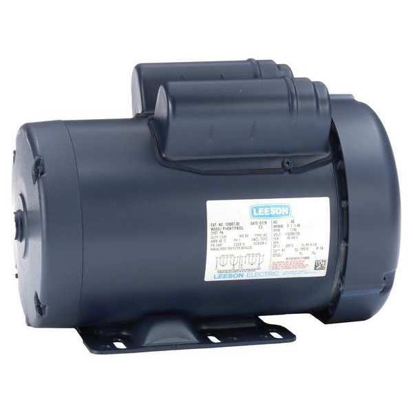 Capacitor-Start General Purpose Motor, 2 HP, 145T Frame, 115/208-230V AC Voltage