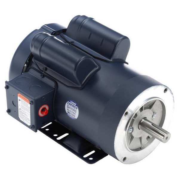 Capacitor-Start General Purpose Motor, 2 HP, 145TC Frame, 115/208-230V AC Voltage