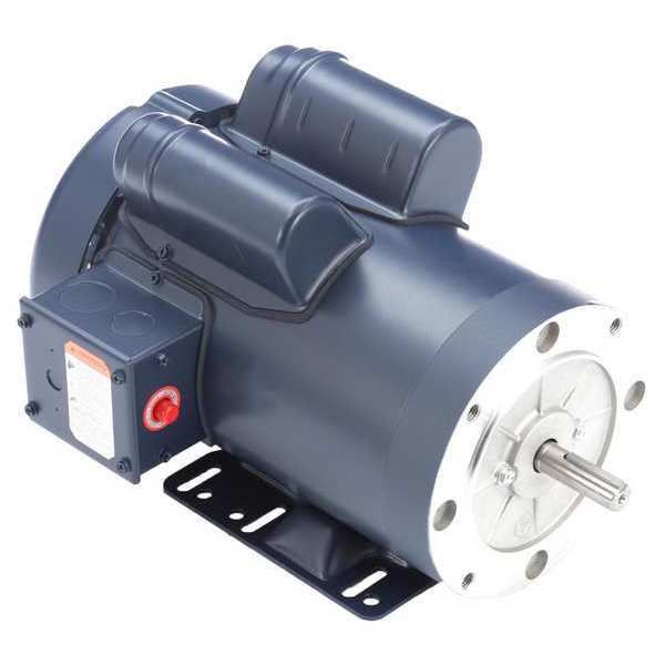 Capacitor-Start General Purpose Motor, 3 HP, 56HC Frame, 208-230V AC Voltage, 3,450 Nameplate RPM