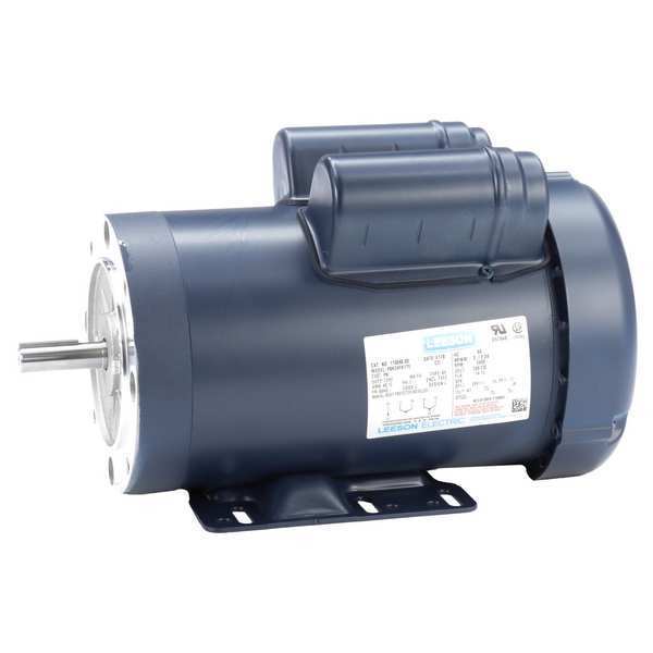 Capacitor-Start General Purpose Motor, 3 HP, 56HC Frame, 208-230V AC Voltage, 3,450 Nameplate RPM