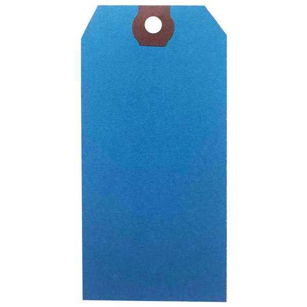 Blank Shipping Tag, Paper, Blue, PK500