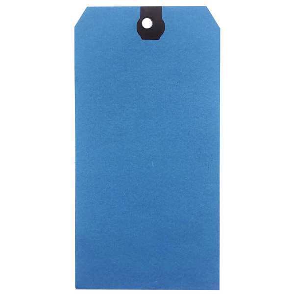 Blank Shipping Tag, Paper, Blue, PK500
