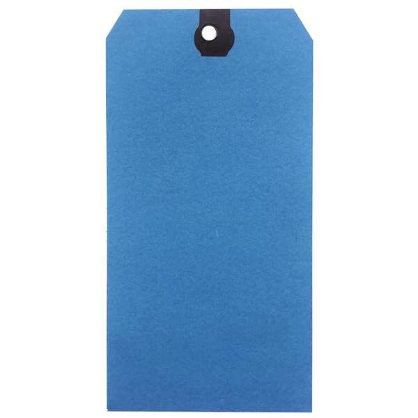 Blank Shipping Tag, Paper, Blue, PK1000