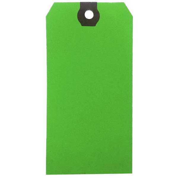 Blank Shipping Tag, Paper, Green, PK1000
