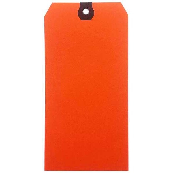 Blank Shipping Tag, Paper, Orange, PK1000