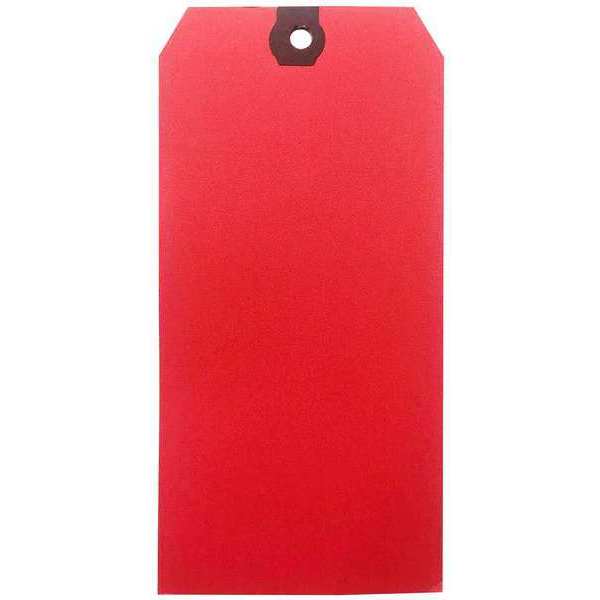 Blank Shipping Tag, Paper, Red, PK1000