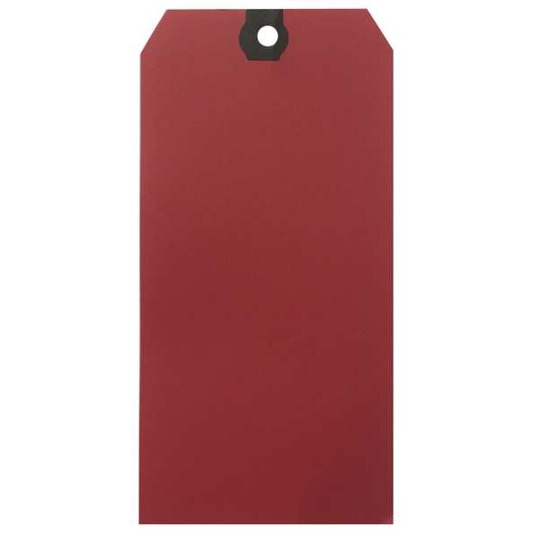 Blank Shipping Tag, Paper, Red, PK1000