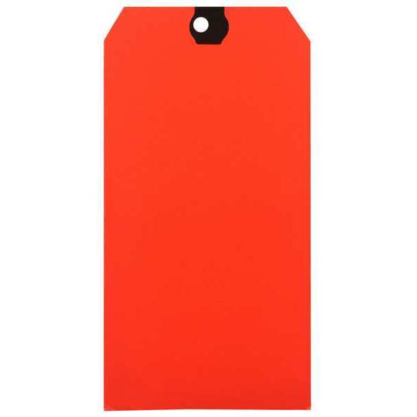 Blank Shipping Tag, Paper, Orange, PK1000