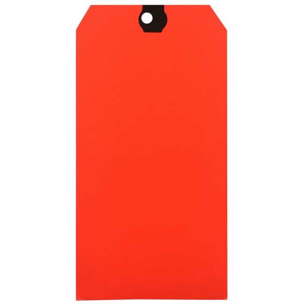 Blank Shipping Tag, Paper, Orange, PK1000
