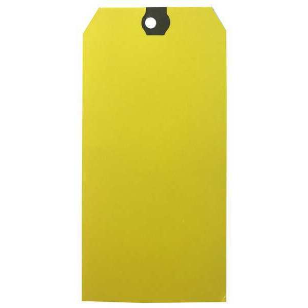 Blank Shipping Tag, Paper, Yellow, PK500