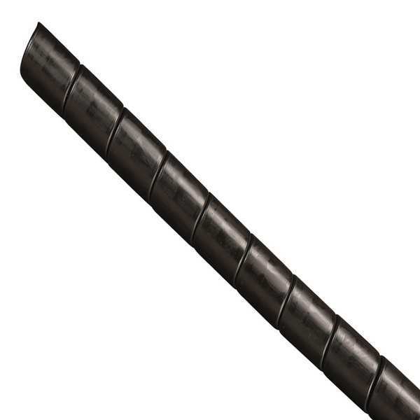 FR Anti-Static Spiral Wrap, Black, 3/4in W