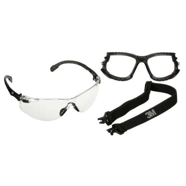 Safety Glasses, Clear Polycarbonate Lens, Anti-Fog, Anti-Scratch