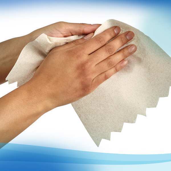 Essential 100% Recycled Brown Hard Roll Towels for Purple Core Dispensers, (700'/Roll, 6 Rolls/Case)