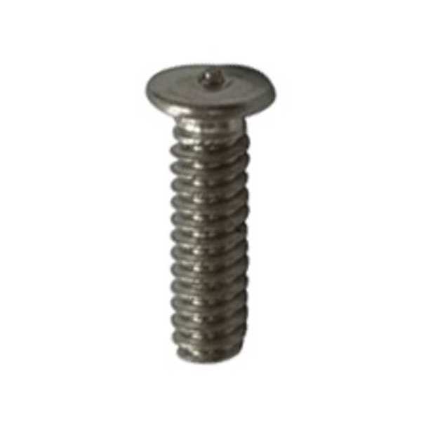 Weld Stud, #10-32, 3/8 in, TFTS, 18-8 Stainless Steel, Bright Finish, 100 PK