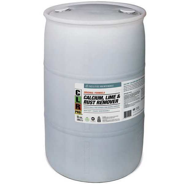 Calcium, Lime/Rust Remover, 55 gal, Drum