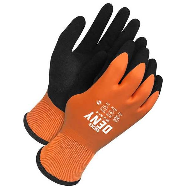 Winter Cut Resistant Lined Double Latex Palm Dip, Size XL (10)