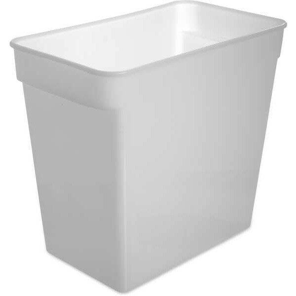 Food Storage Container, 14.18 in L, White