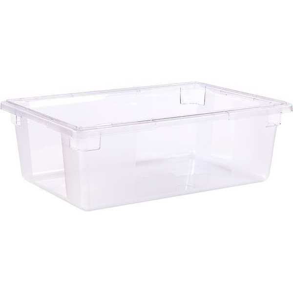 Food Storage Container, 26 in L, Clear
