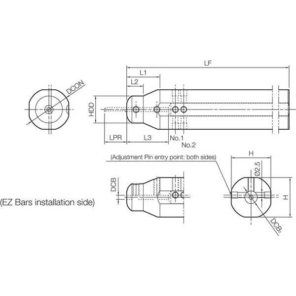 Micro Bar Sleeve, Adjustable