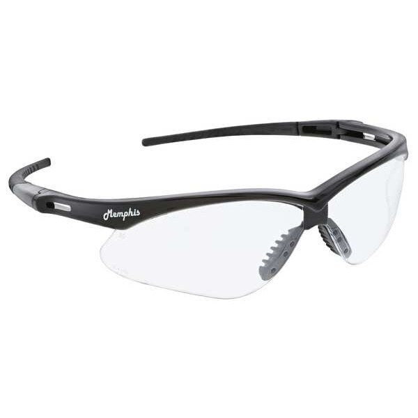 Anti-Fog, Scratch Resistant Safety Glass with Cord, Clear Polycarbonate Lens