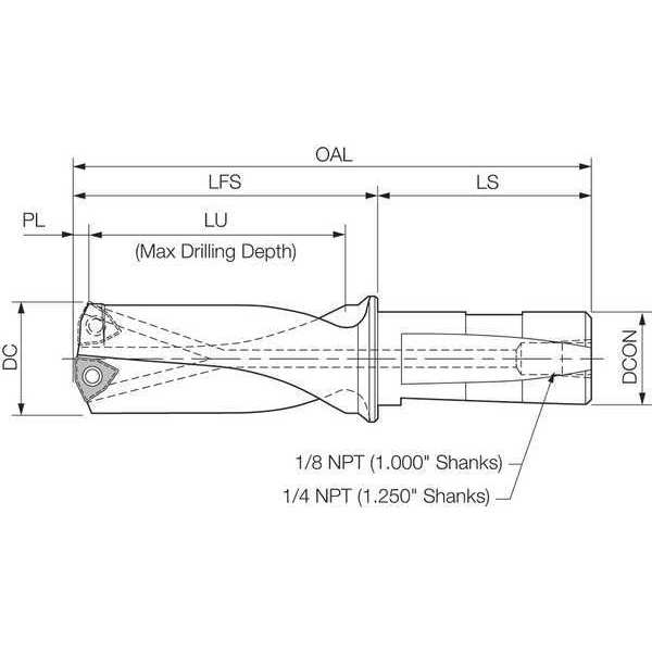 Indexable Insert Drill