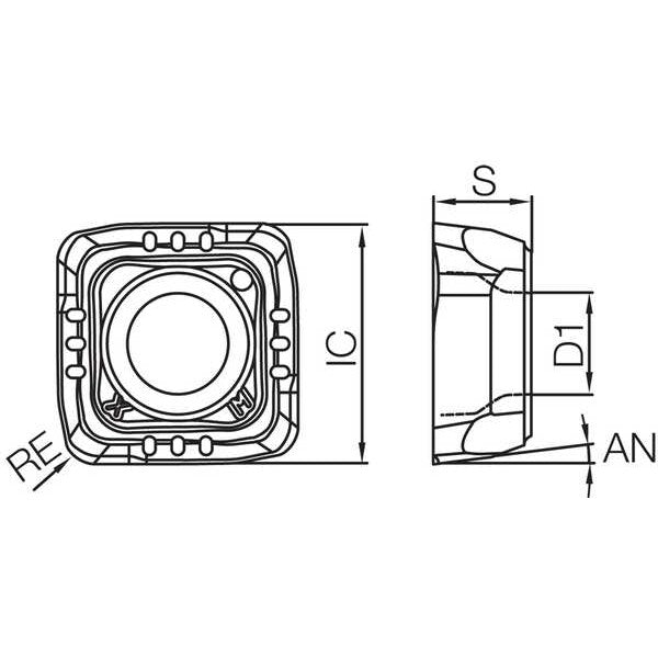Indexable Drilling Insert