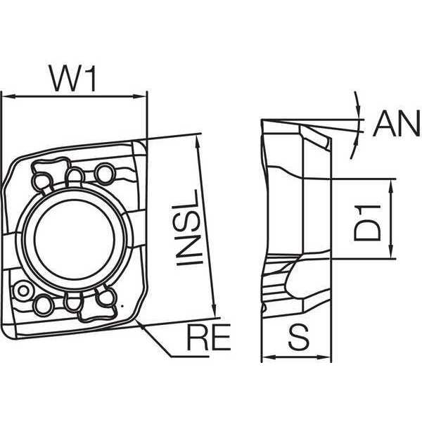 Indexable Drilling Insert