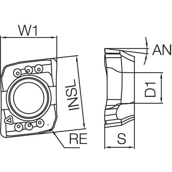 Indexable Drilling Insert