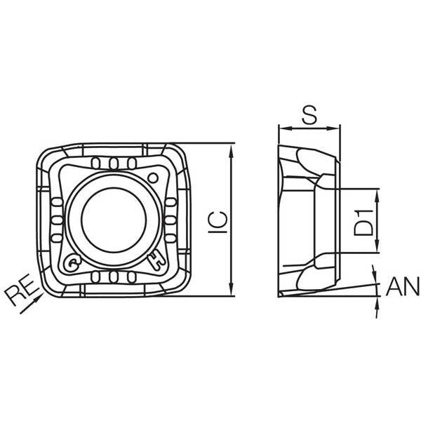 Indexable Drilling Insert