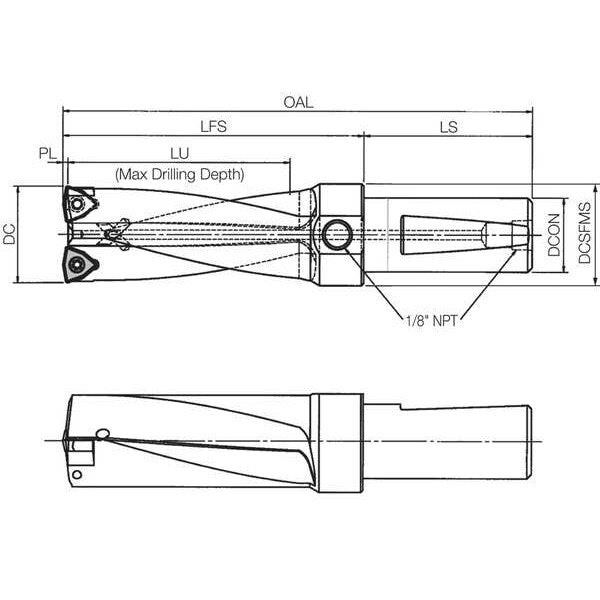 Indexable Insert Drill