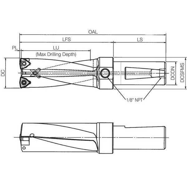 Indexable Insert Drill