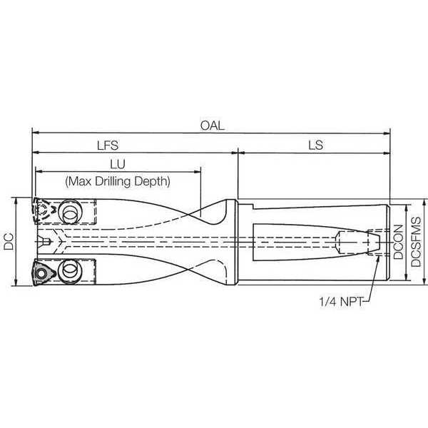 Indexable Insert Drill