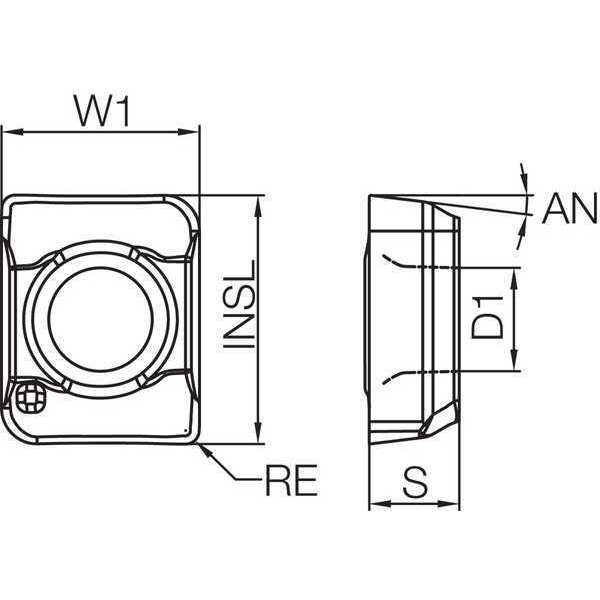 Indexable Drilling Insert