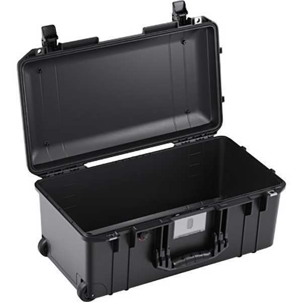 Pelican Aircase NoFoam, 6.97 in, PrBtn, Blk