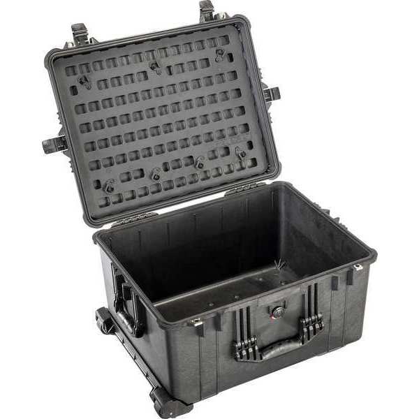 Black MOLLE Panel, Black, Plastic, 10 in