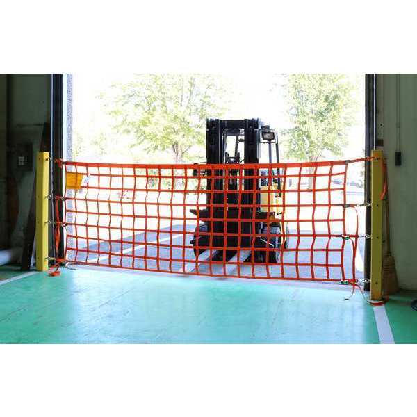 Post Mounted Dock Door Net 4'HX10'W