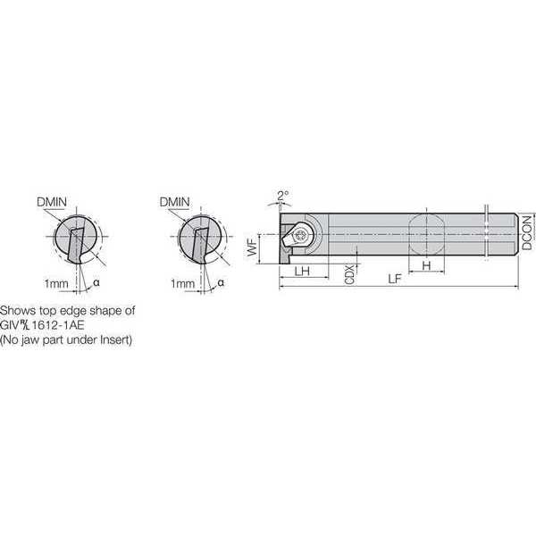 Internal Grooving Toolholder
